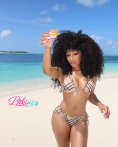 stunning bikini looks by Megan Thee Stallion