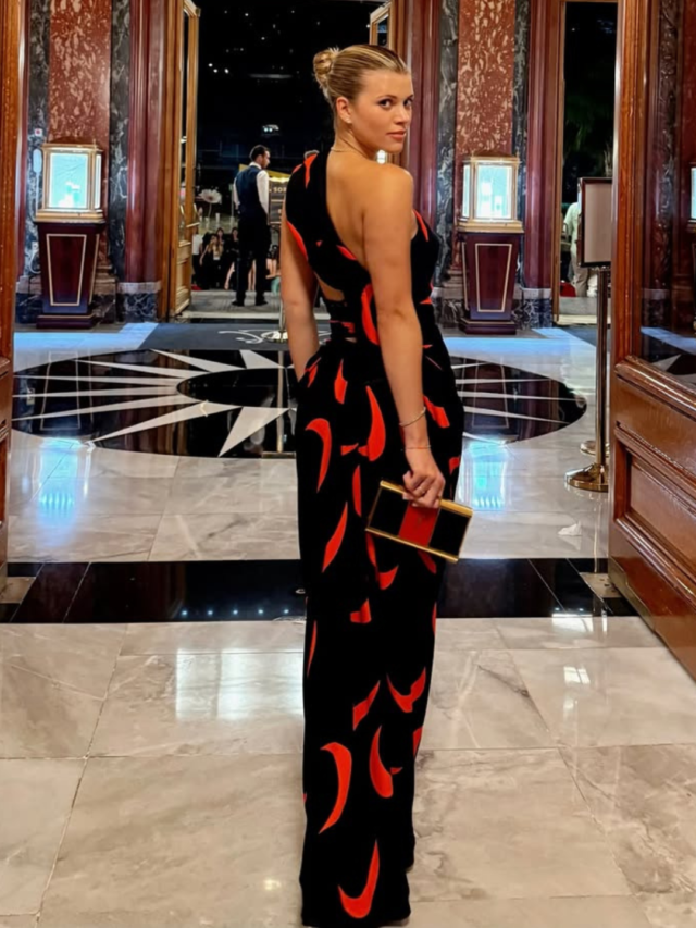9 Stunning Red Carpet Dresses by Sofia Richie