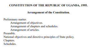 latest constitution of Uganda