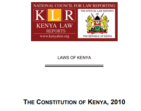 Download the Official Constitution of Kenya-2010 PDF 7 Download the Official Constitution of Kenya-2010 PDF download the official constitution of kenya 2010