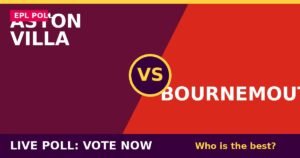 Aston Villa vs Bournemouth live poll - vote now