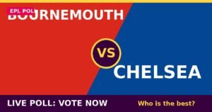 Bournemouth vs Chelsea live poll - vote now