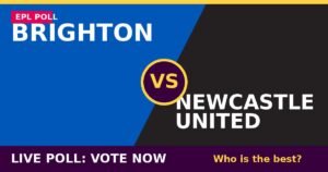Brighton vs Newcastle United live poll - vote now