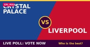 Crystal Palace vs Liverpool live poll - vote now