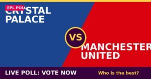 Crystal Palace vs Manchester United live poll - vote now