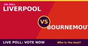 Liverpool vs Bournemouth live poll - vote now