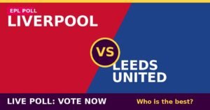 Liverpool vs Leeds United live poll - vote now