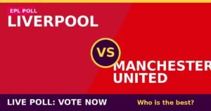Liverpool vs Manchester United live poll - vote now