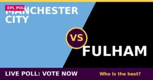 Manchester City vs Fulham live poll - vote now