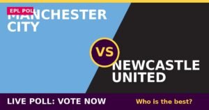 Manchester City vs Newcastle United live poll - vote now