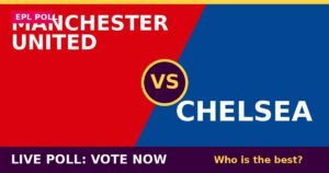 Manchester United vs Chelsea live poll - vote now