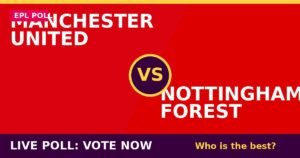 Manchester United vs Nottingham Forest live poll - vote now