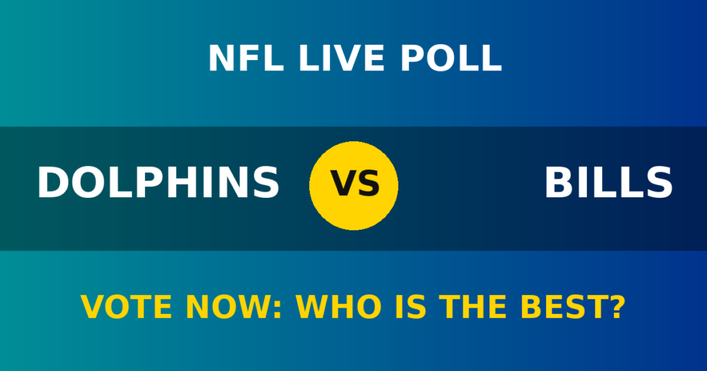 Dolphins vs Bills live poll