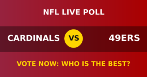 Cardinals vs 49ers live poll