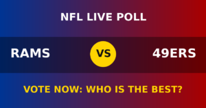 Rams vs 49ers live poll