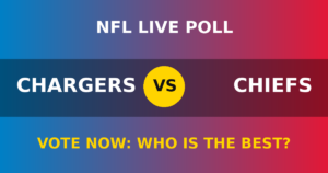 Chargers vs Chiefs live poll