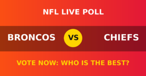 Broncos vs Chiefs live poll