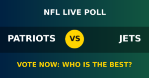 Patriots vs Jets live poll