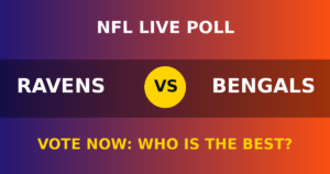 Ravens vs Bengals live poll