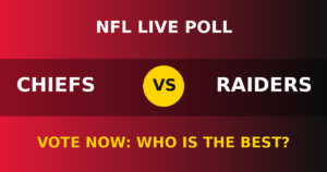 Chiefs vs Raiders live poll