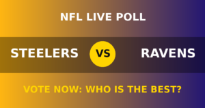 Steelers vs Ravens live poll