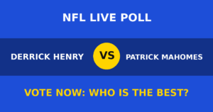 Derrick Henry vs Patrick Mahomes live poll