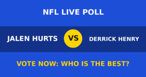 Jalen Hurts vs Derrick Henry live poll