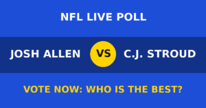 Josh Allen vs C.J. Stroud live poll