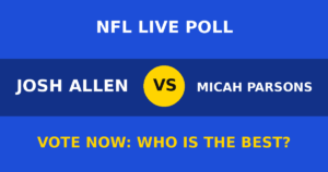 Josh Allen vs Micah Parsons live poll