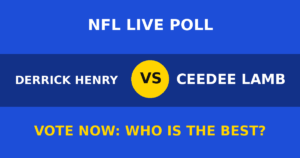 Derrick Henry vs CeeDee Lamb live poll