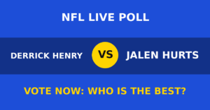 Derrick Henry vs Jalen Hurts live poll