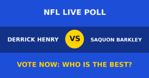 Derrick Henry vs Saquon Barkley live poll