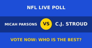 Micah Parsons vs C.J. Stroud live poll