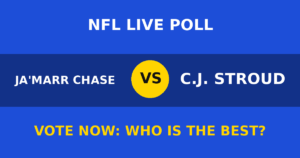 Ja'Marr Chase vs C.J. Stroud live poll
