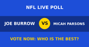 Joe Burrow vs Micah Parsons live poll