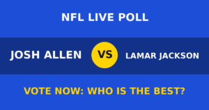 Josh Allen vs Lamar Jackson live poll