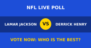 Lamar Jackson vs Derrick Henry live poll