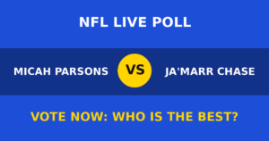 Micah Parsons vs Ja'Marr Chase live poll