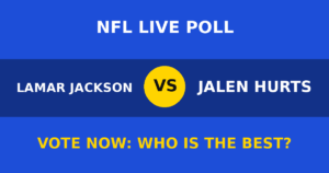 Lamar Jackson vs Jalen Hurts live poll