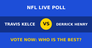 Travis Kelce vs Derrick Henry live poll