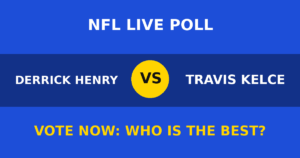 Derrick Henry vs Travis Kelce live poll