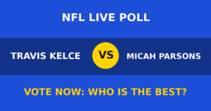 Travis Kelce vs Micah Parsons live poll