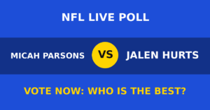 Micah Parsons vs Jalen Hurts live poll