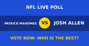 Patrick Mahomes vs Josh Allen live poll