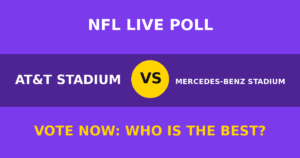 AT&T Stadium vs Mercedes-Benz Stadium live poll