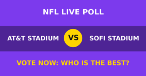 AT&T Stadium vs SoFi Stadium live poll