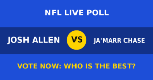 Josh Allen vs Ja'Marr Chase live poll