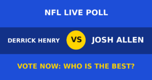 Derrick Henry vs Josh Allen live poll