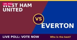 West Ham United vs Everton live poll - vote now