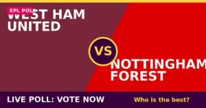 West Ham United vs Nottingham Forest live poll - vote now